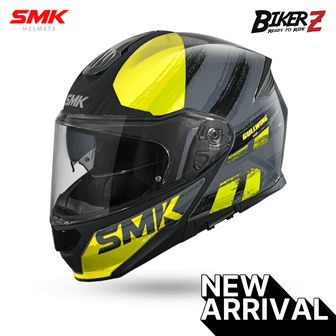 SMK HELMET FLIP UP GULLWING GRAPHICS (GL646) – BikerZ Ready to Ride