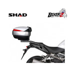 SHAD SH50 Top Case Box Motor Touring + Backrest