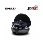 SHAD SH48 TOP CASE CARBON / TOP BOX MOTOR TOURING ORIGINAL SHAD