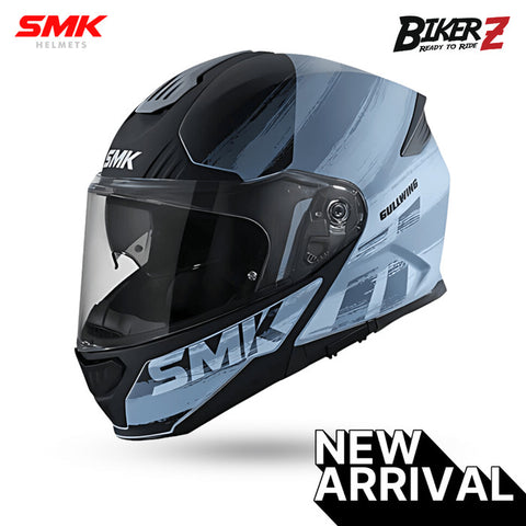 SMK HELMET FLIP UP GULLWING TOURLEADER (MA626)