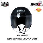 RSV Helmet Windtail Black Doff