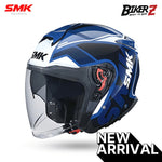 SMK HELMET OPEN FACE GTJ TOURER (GL515) - L