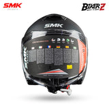 SMK Helmet Half Face GTJ Solid Matte Black - L