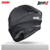 SMK HELMET STELLAR MATTE BLACK (MA200) - XL