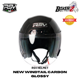 RSV Helmet Windtail Carbon Glossy