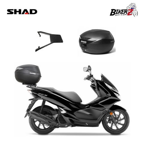 PAKET Box SHAD SH39 + Bracket untuk Motor Honda PCX 2010-SEKARANG