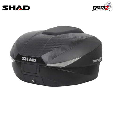 SHAD SH58X Expandable Top Case Box Motor Touring