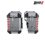 BikerZ Aluminium Side Case Set Dakar 46/43L Remus