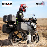 SHAD SIDE CASE LEFT TERRA TR47L BLACK /BOX MOTOR TOURING SAMPING