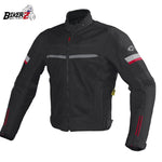 Jaket Touring Summer BikerZ - Brown, M