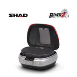 SHAD SH50 Top Case Box Motor Touring + Backrest