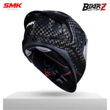 SMK HELMET FULL FACE TITAN CARBON SOLID (GLCA200) - L