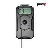 PHONE HOLDER CASE WATERPROOF WITH WIRELESS CHARGER & USB-C FAST CHARGE