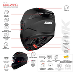 SMK Helmet Gullwing Tekker (MA264)