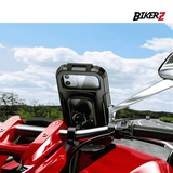 PHONE HOLDER CASE WATERPROOF WITH WIRELESS CHARGER & USB-C FAST CHARGE