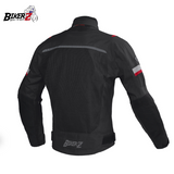 Jaket Touring Desert Black BikerZ