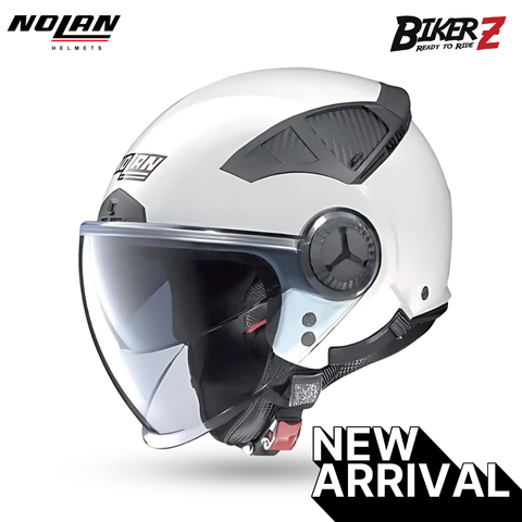 nolan half helmet N20-2 VICEVERSA Black / White Helmets face helmet Half Face Tagged "Nolan"