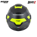 Nolan Helmet Original N120-1 Flat Black Yellow