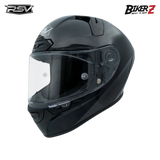 RSV Helmet FFS21 Black Glossy