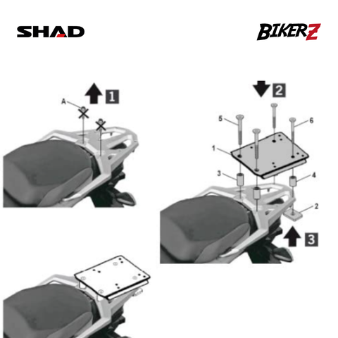 SHAD Bracket Box SH59 Motor Suzuki V-Strom 250