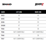 SHAD 3P SYSTEM SUZUKI V-STROM 250 SX SIDE BRACKET
