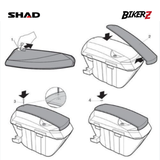 SHAD Cover Titanium Side Case SH23