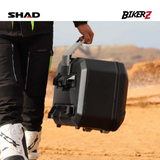 SHAD SIDE CASE LEFT TERRA TR47L BLACK /BOX MOTOR TOURING SAMPING