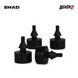 SHAD Rubber Set Terra Baseplate Alu 4pcs