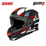 SMK Gullwing Venture GL213 Flip-Up Helmet - Helm Flip Up Daily and Touring