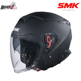 SMK Helmet GTJ Solid Matt Black