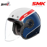 SMK Helmet Retro Jet With Rebel GL513