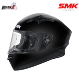 SMK Helmet Stellar Unicolor Matt Black