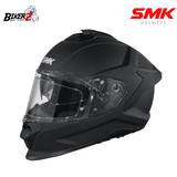 SMK Helmet Titan Fiberglass Unicolor Matt Black