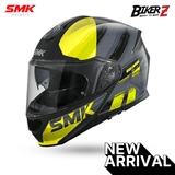 SMK HELMET FLIP UP GULLWING GRAPHICS (GL646)