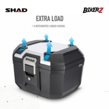 Shad Top Case TR41 Terra Aluminium