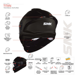 SMK Helmet Titan Graphics