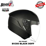 RSV Helmet SV300 Black Doff Double Visor