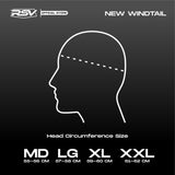 RSV Helmet WIndtail Black Matte - M