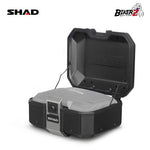 SHAD TOP CASE TERRA TR37 BLACK / TOP BOX TERRA UNTUK MOTOR TOURING