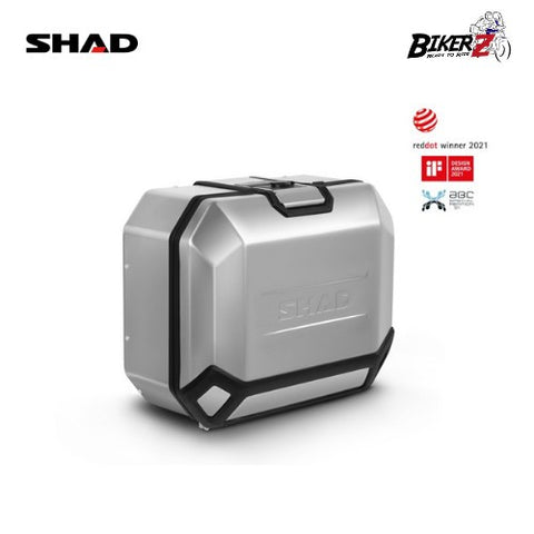 SHAD RIGHT SIDE CASE TERRA TR36 SILVER EDITION / BOX UNTUK TOURING