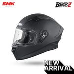 SMK HELMET STELLAR MATTE BLACK (MA200) - XL