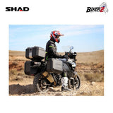 SHAD TOP CASE TERRA TR37 BLACK / TOP BOX TERRA UNTUK MOTOR TOURING