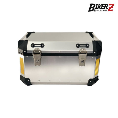 Aluminium top case motor BikerZ Tuareg 40L - Hitam