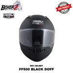 RSV Helmet FF500 Black Doff