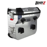 BikerZ Aluminium Side Case Set Dakar 46/43L Remus