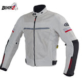 Jaket Touring Summer BikerZ - Brown, M