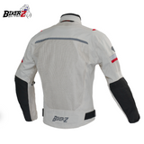 Jaket Touring Desert White BikerZ