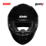 Full-Face SMK Helmet Nova Solid – Helm Full-Face Gloss Black (GL200)