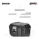 Box Motor SHAD TR46 Terra – Top Case Adventure 46L Premium Touring