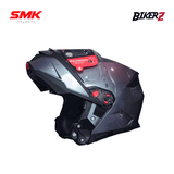 SMK Gullwing Unicolor GL900C Helm Modular Flip Up Touring Dual Visor Full Face